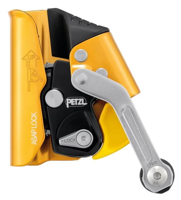 בולם נפילה נייד לחבל עם נעילה – PETZL ASAP LOCK